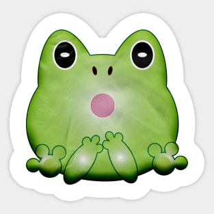 Cute Frog Sticker